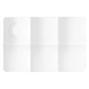Тарелка с отделениями Degrenne Collection L Blanc 27х18 см