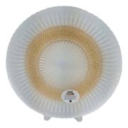 14674/1 Тарелка 21см Вирджиния Жемчужная, золото