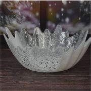 14867/S Блюдо 20см Аура серебро