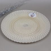 17291/G Тарелка 28см Золотое кружево