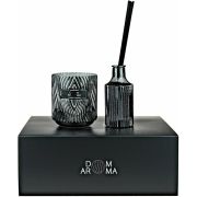 Сандал и ваниль подарочный набор: свеча и диффузор DOM AROMA