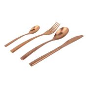 Столовые приборы BCN COLORS 24пр медный