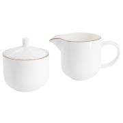 Набор сахарница и молочник Кашемир голд, 0,25 л и 0,25 л