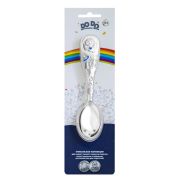 Ложка «Ангел» посереб/голубая эм