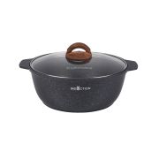 Кастрюля-жаровня 4л, Kukmara Granit Ultra Induction