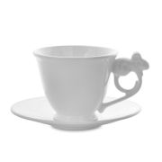 Чайная пара с кроликом CLAYSTREET, 330 мл, Белый