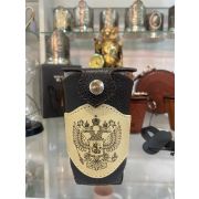 Стакан граненый в чехле из натуральной кожи