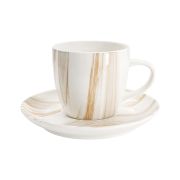 Чайная пара 250 мл «The Royal Marble»