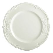 Тарелка обеденная Gien Rocaille Blanc 28см, Белый, 4 шт