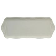 Блюдо прямоугольное Gien Pont Aux Choux Blanc 37,8x15см, Белый