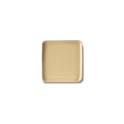 Тарелка квадратная Esma Dereboy Square 21x21x1,2 см, Солома