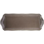 Блюдо прямоугольное Gien Pont Aux Choux Taupe 38х15 см, Серо-коричневый