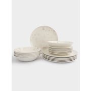 Сервиз «Цветы и листья Florance», фарфор,18 предметов