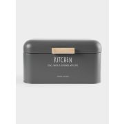 Хлебница «Local» графитовая , 30х17х18 см