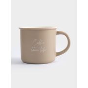 Кружка Retro, бежевая, 400 мл