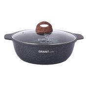 Кастрюля-жаровня Kukmara, 3 л, Granit Ultra blue