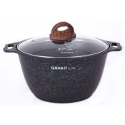 Кастрюля Kukmara, 4 л, Granit Ultra blue