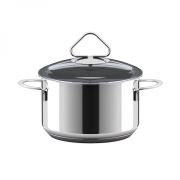 Кастрюля Гурман-Стекло, 1,5л, Тройное дно