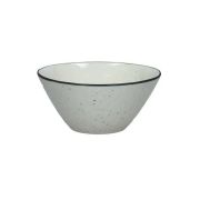 Пиала Pomax Basil 16х7,5 см, Белый, Черный
